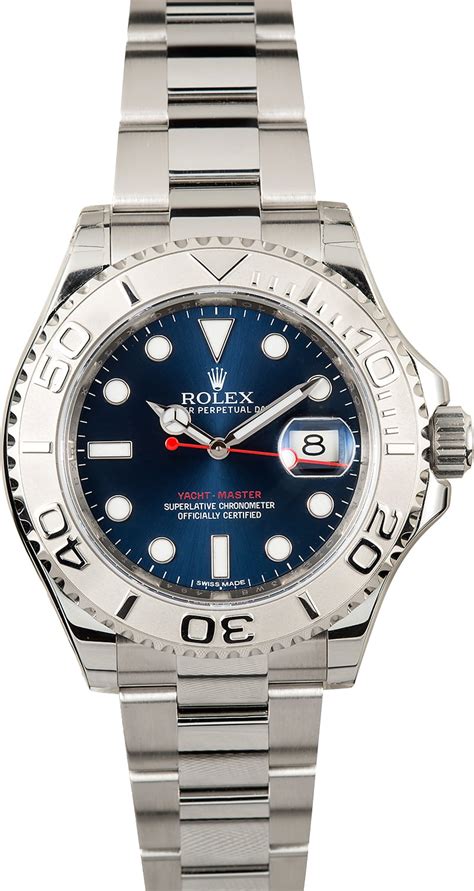 rolex yachtmaster stainless steel and platinum 16622|Rolex 16622 review.